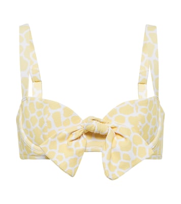 Top bikini Clara con stampa | Alexandra Miro