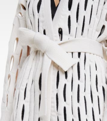 Cardigan in lana vergine | Alaïa