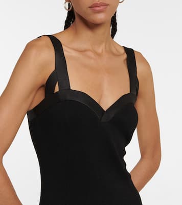 Maxikleid aus Baumwoll-Crêpe | Jil Sander
