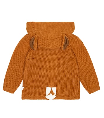 Bébé – Cardigan Fox en coton et laine | Stella McCartney Kids