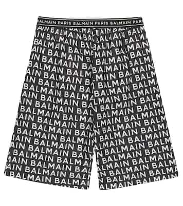 Logo swim trunks | Balmain Kids