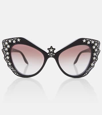 Gafas de sol cat-eye adornadas | Gucci