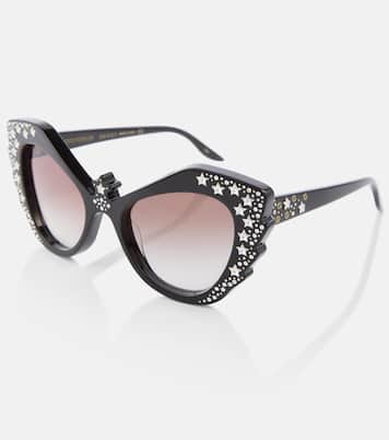 Gafas de sol cat-eye adornadas | Gucci