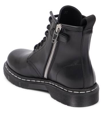 Botines de piel con cordones | Balmain Kids