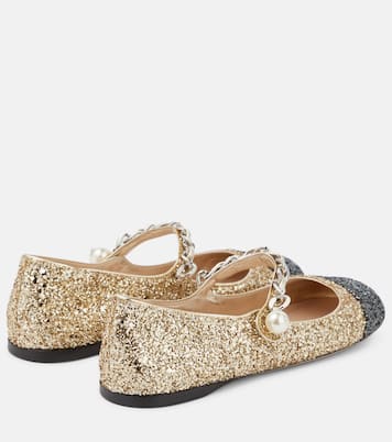 Ballerine in glitter | Miu Miu