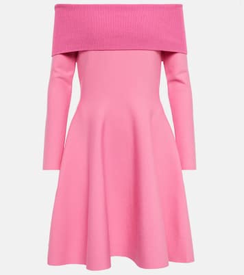 Off-shoulder minidress | Oscar de la Renta