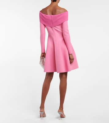 Off-shoulder minidress | Oscar de la Renta