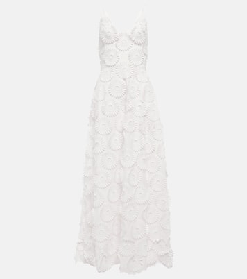 Floral appliqué gown | Elie Saab