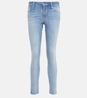 Split cuff skinny jeans | AG Jeans