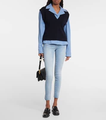 Split cuff skinny jeans | AG Jeans