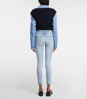 Split cuff skinny jeans | AG Jeans