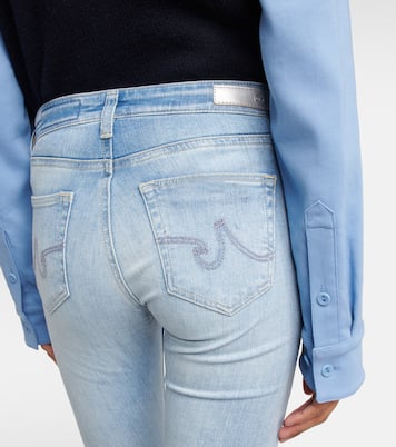 Split cuff skinny jeans | AG Jeans