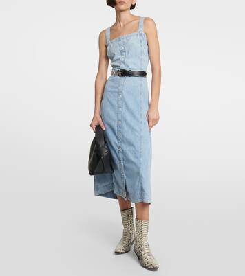 Abito midi Sally di jeans | 7 For All Mankind