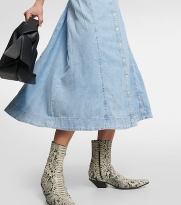 Abito midi Sally di jeans | 7 For All Mankind