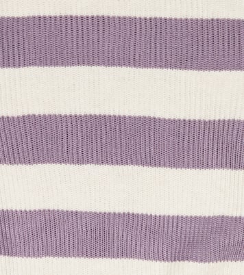 Jersey de algodón a rayas | Brunello Cucinelli Kids