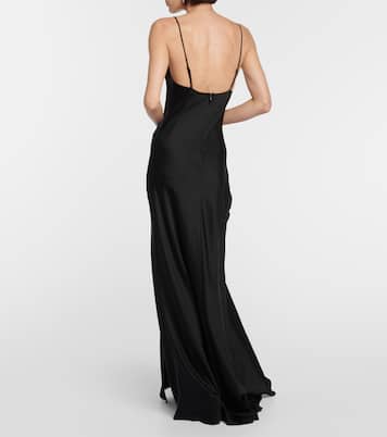 Satin maxi slip dress | Simkhai
