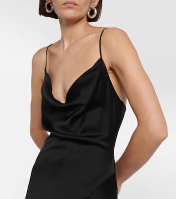 Satin maxi slip dress | Simkhai