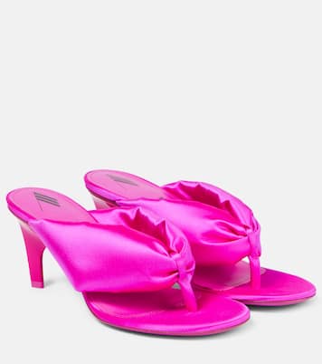 Sandalen Rem aus Satin | The Attico