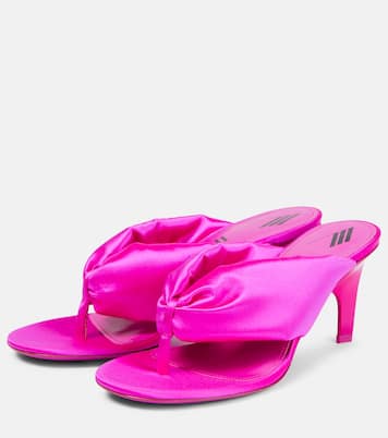 Sandalen Rem aus Satin | The Attico