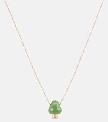 Collier L’Amanita en or 9 ct et corail | Aliita