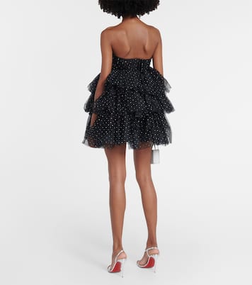 Miniabito in tulle senza spalline | Rotate