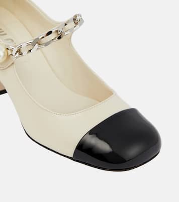 Escarpins en cuir | Miu Miu