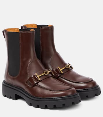 Chelsea Boots T-Ring aus Leder | Tod's