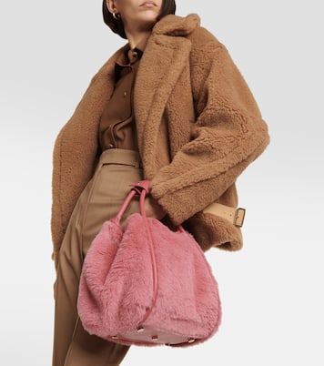 Borsa Marine Medium in teddy  | Max Mara