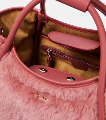 Borsa Marine Medium in teddy  | Max Mara