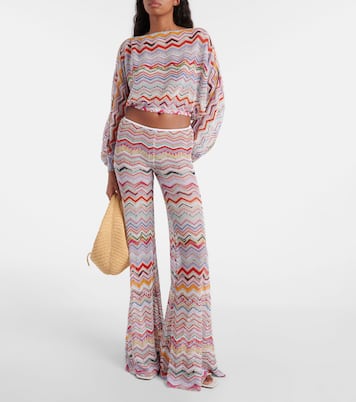 Cropped-Top aus Häkelstrick | Missoni Mare