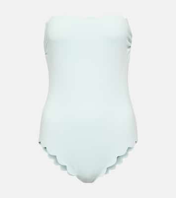 Costume intero smerlato senza spalline | Marysia