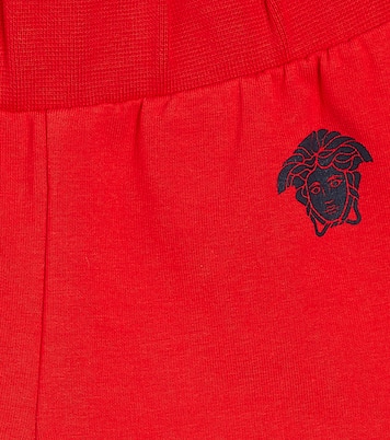 Bébé – Short imprimé en coton mélangé | Versace Kids