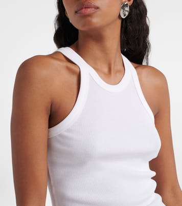 Nastie cotton and silk-blend tank top | Sportmax