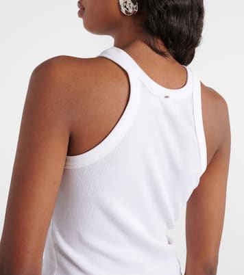 Nastie cotton and silk-blend tank top | Sportmax