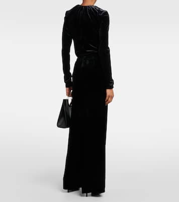 Pantaloni a gamba larga in velluto | Toteme