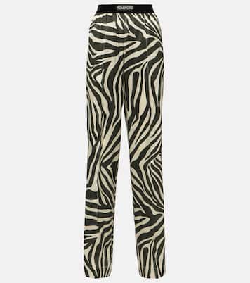 Weite Hose aus einem Seidengemisch | Tom Ford