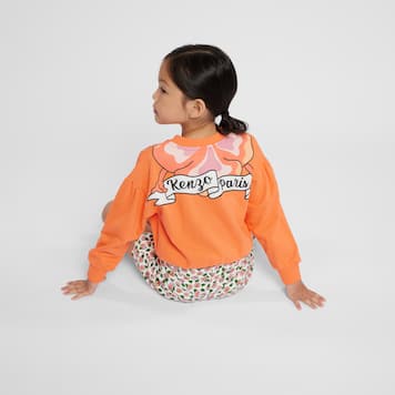 Sudadera de jersey de algodón estampada | Kenzo Kids