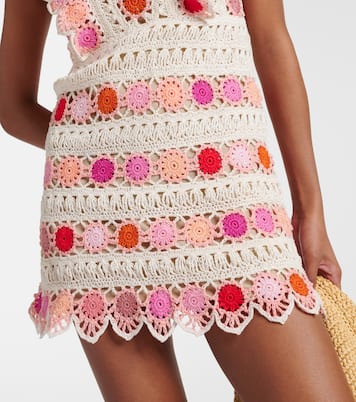Miniabito Bouquet in crochet di cotone | Anna Kosturova