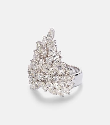 Anello Y-Not in oro 18kt con diamanti  | Yeprem