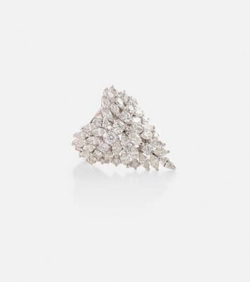 Anello Y-Not in oro 18kt con diamanti  | Yeprem