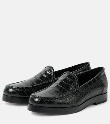 Mocassini Dinelio in pelle con stampa | Manolo Blahnik