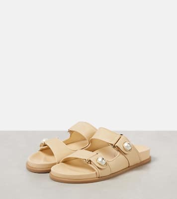 Fayence raffia sandals | Jimmy Choo