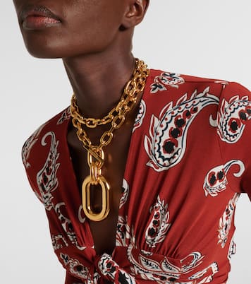 Collar XL Link con colgante | Rabanne