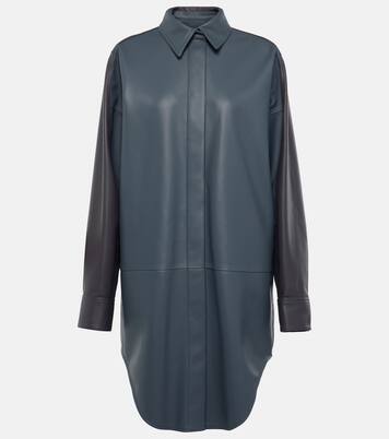 Hemdjacke aus Leder | Loewe