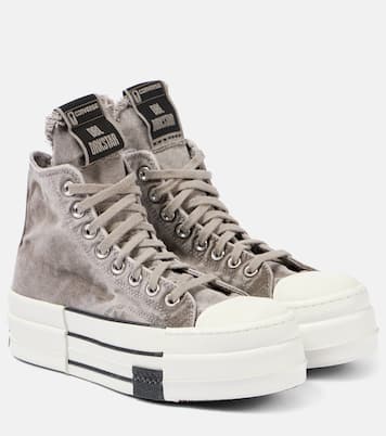 X Converse DRKSHDW Sneakers DBL Drkstar HI | Rick Owens