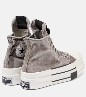 X Converse DRKSHDW Sneakers DBL Drkstar HI | Rick Owens