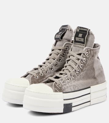 X Converse DRKSHDW Sneakers DBL Drkstar HI | Rick Owens