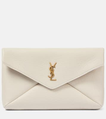 Pochette Cassandre Large en cuir | Saint Laurent