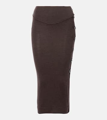 Jupe midi Pamela en laine | Vivienne Westwood