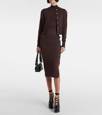 Jupe midi Pamela en laine | Vivienne Westwood
